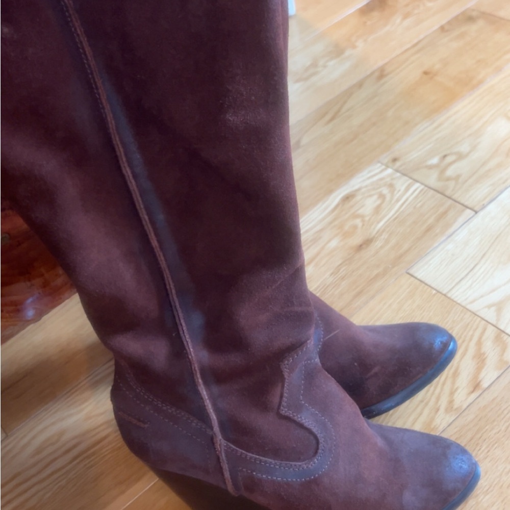 Frye Women's Brown Heeled Boots